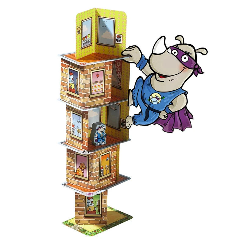 Rhino Hero - Juego para la motricidad fina