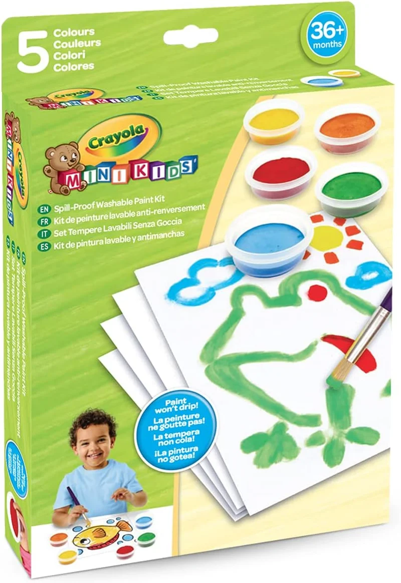 Kit de témperas lavables (Liquidación)