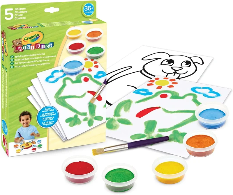 Kit de témperas lavables (Liquidación)