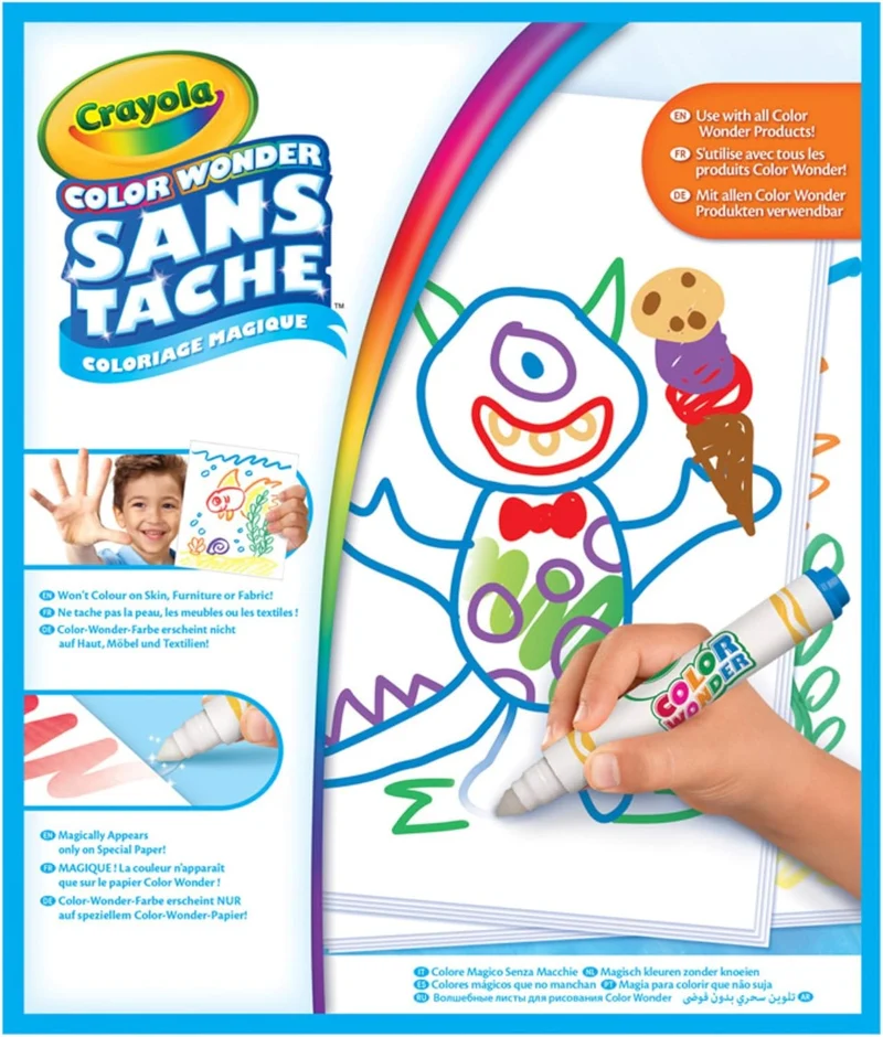 Colorea sin manchas (varios modelos) - Crayola (Liquidación)