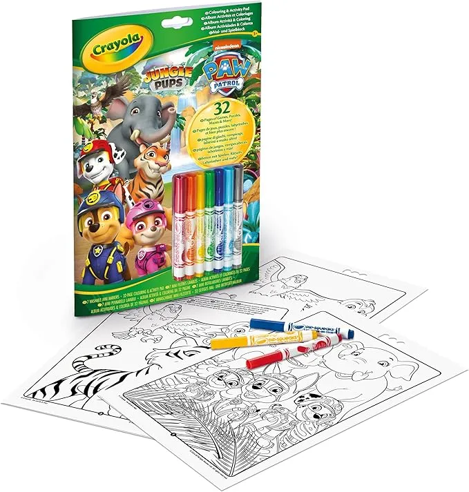 Libro Actividades & Colorea (varios modelos) - Crayola (Liquidación)