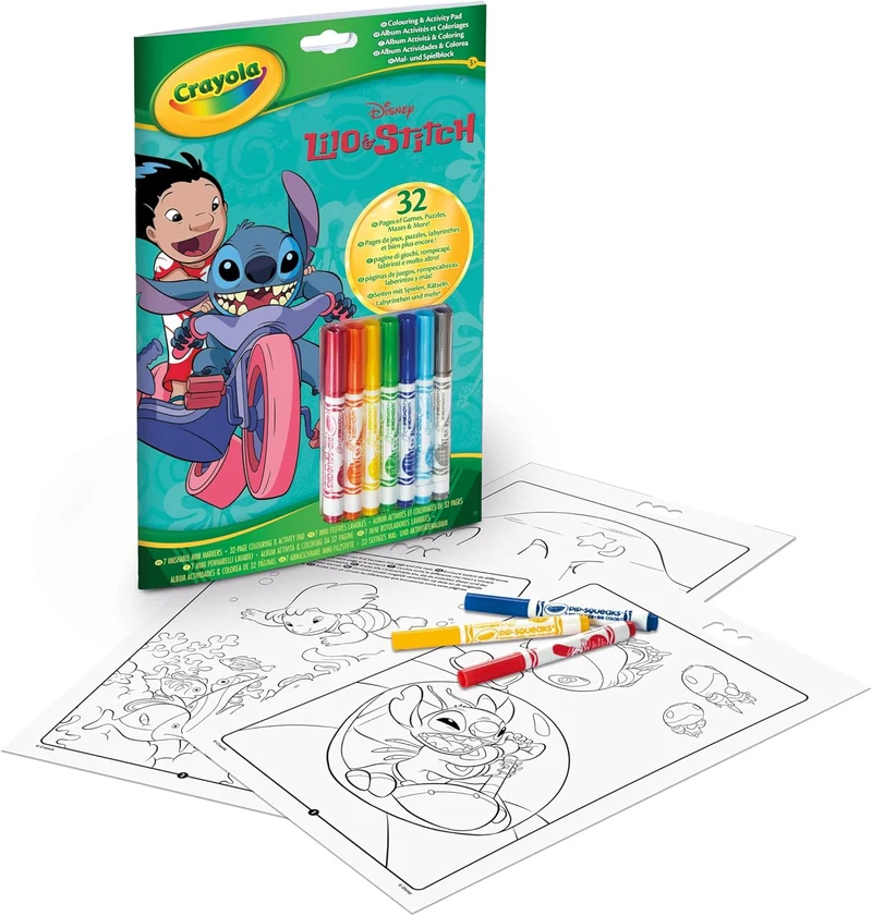 Libro Actividades & Colorea (varios modelos) - Crayola (Liquidación)