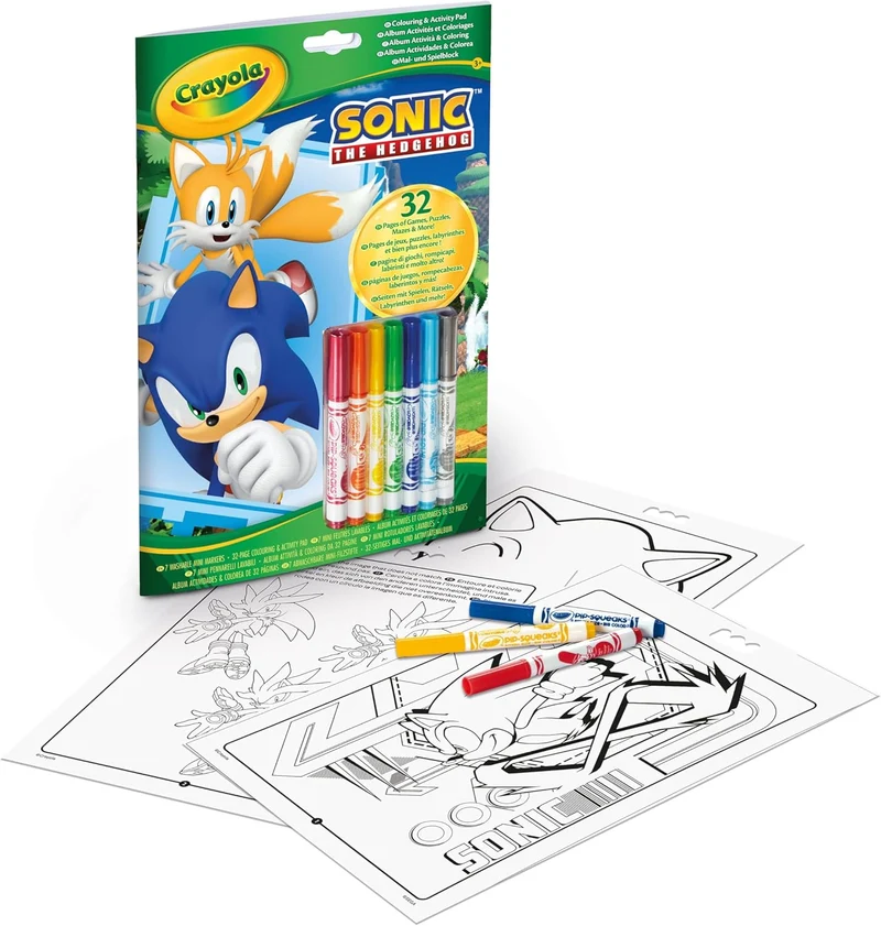 Libro Actividades & Colorea (varios modelos) - Crayola (Liquidación)