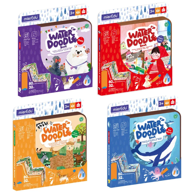 Libro de los dibujos mágicos (pinta con agua) (Liquidación)