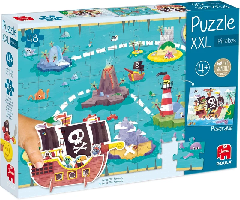 Puzzle XXL piratas - Goula