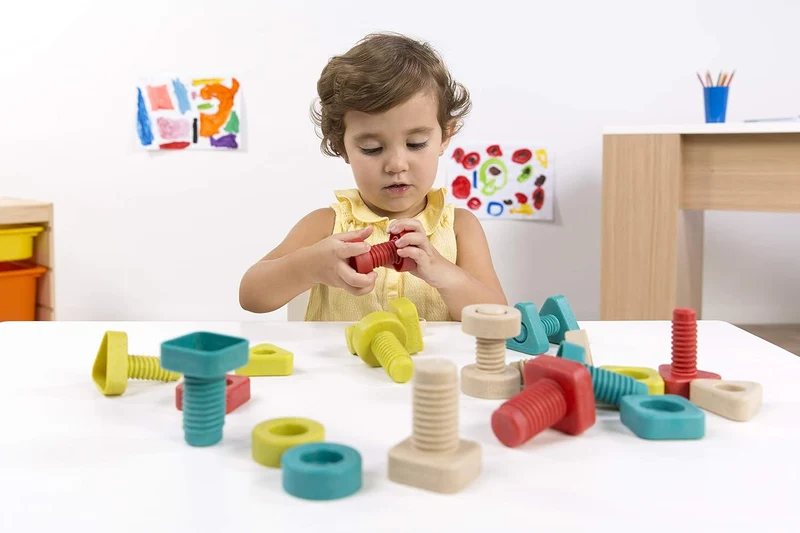 Juego de Tornillos y Tuercas ECO Nuts&Bolts - Miniland