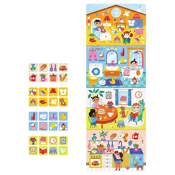 Puzzle Casa Juego Banana Panda 24 Piezas
