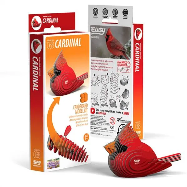 Puzzle 3D Cardenal Eugy Dodoland