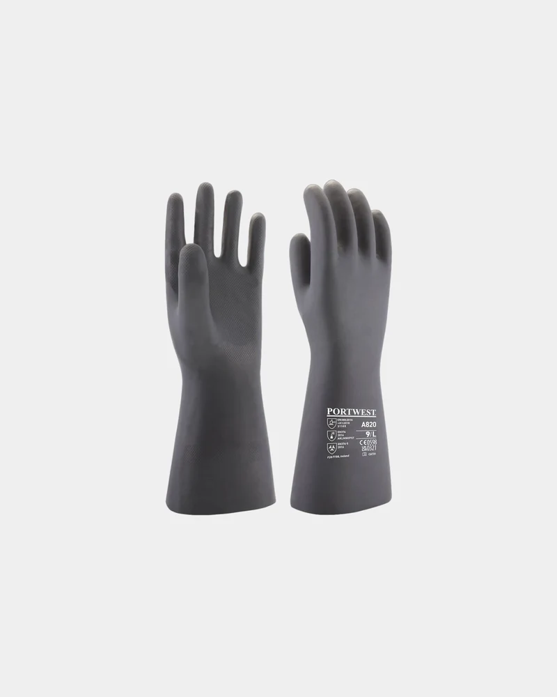 Guante químico neopreno 38 cm para personalizar