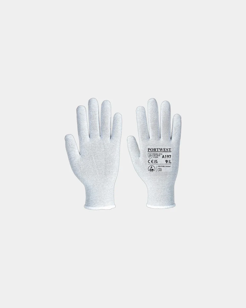 Guantes antiestáticos de poliéster para personalizar