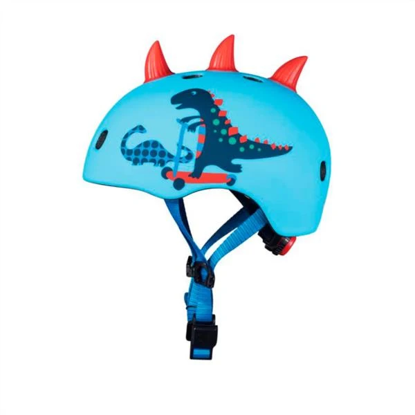 Micro Casco Dinosaurio 3D