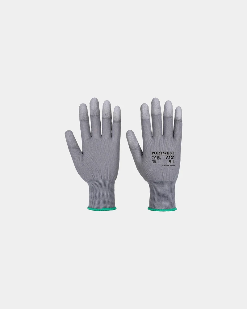 Guante de nylon con dedos en PU para personalizar