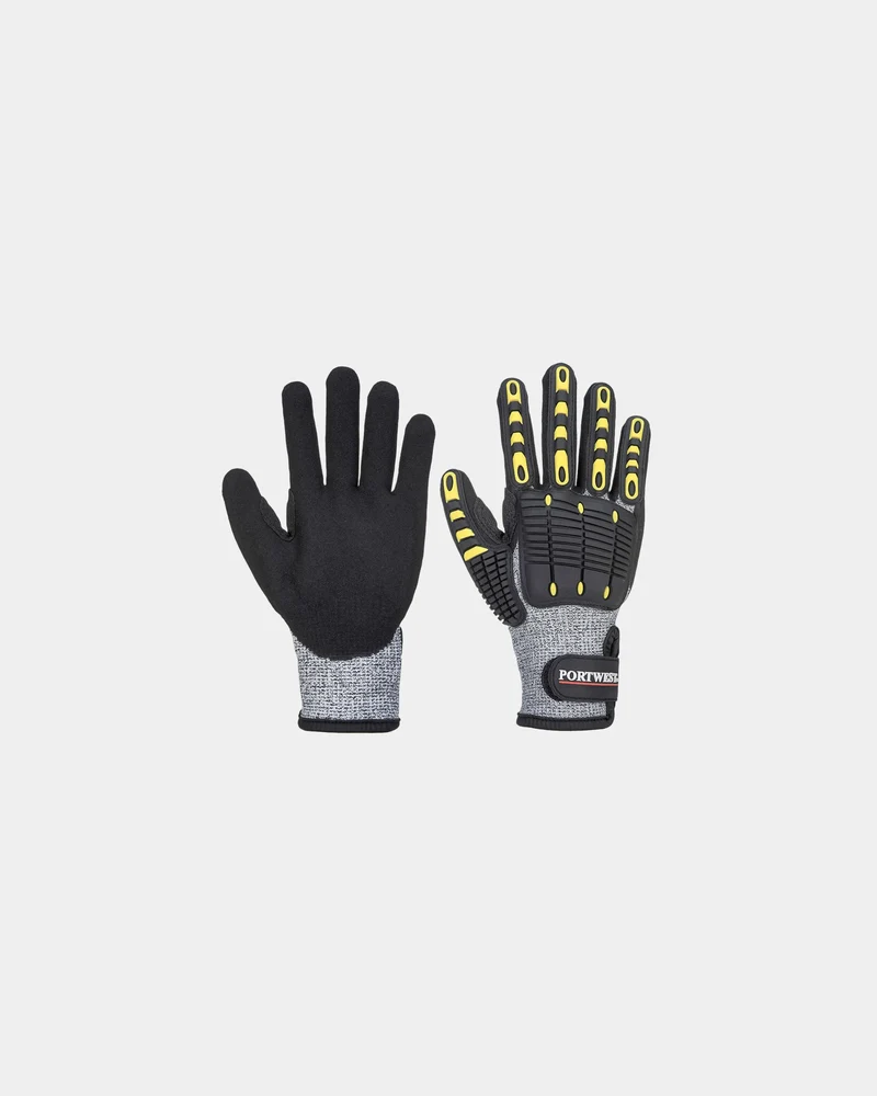 Guante resistente a cortes gris pack 12 para personalizar