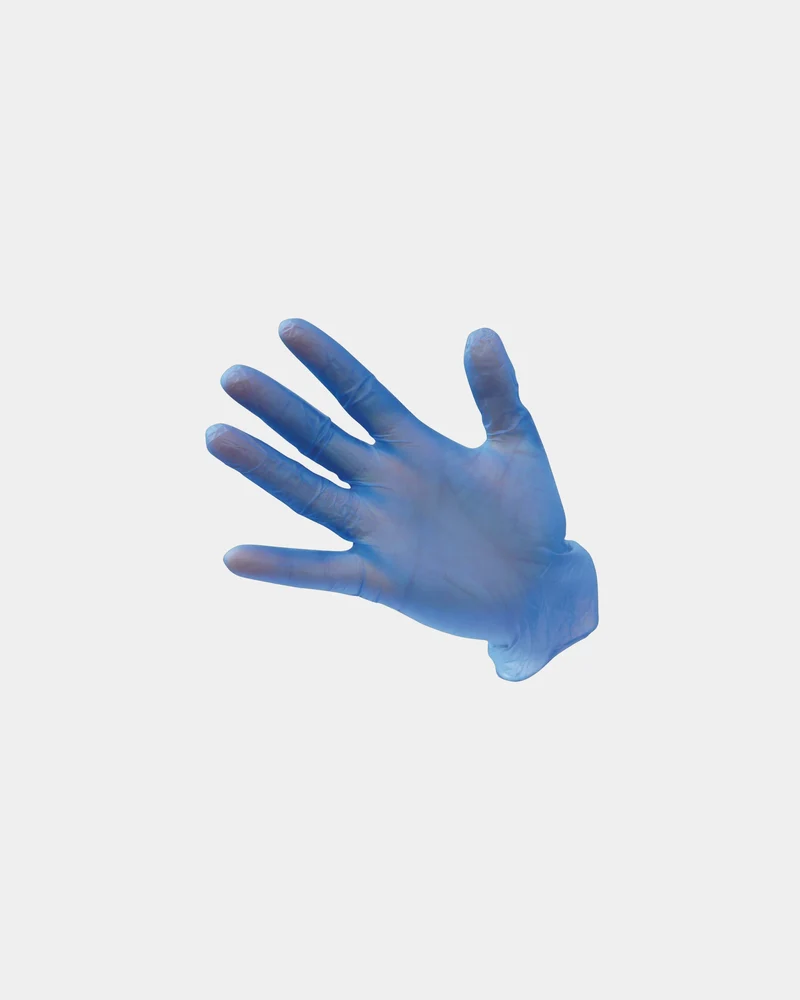 Guantes desechables de vinilo pack 100 para personalizar