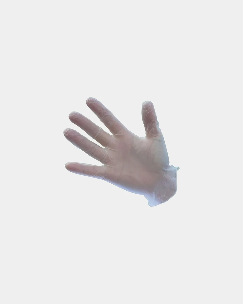 Guantes desechables de vinilo pack 100 para personalizar