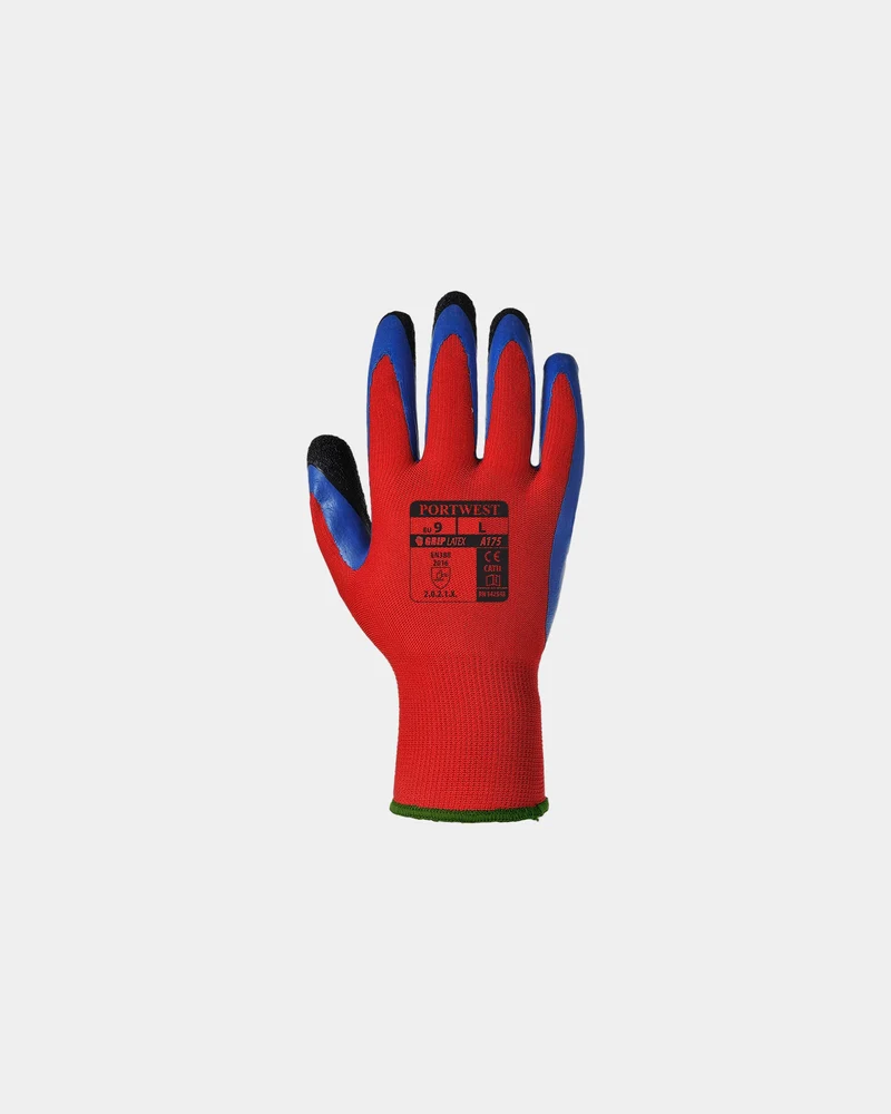 Guante doble inmersión latex y poliéster para personalizar
