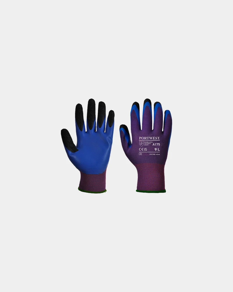 Guante doble inmersión latex y poliéster para personalizar