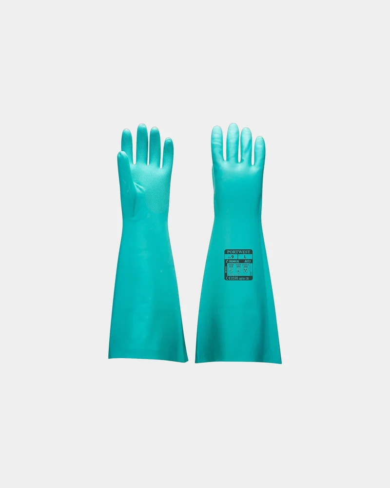 Guante de nitrilo extralargo 48 cm para personalizar