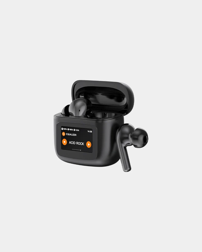Auriculares ANC con pantalla táctil para personalizar