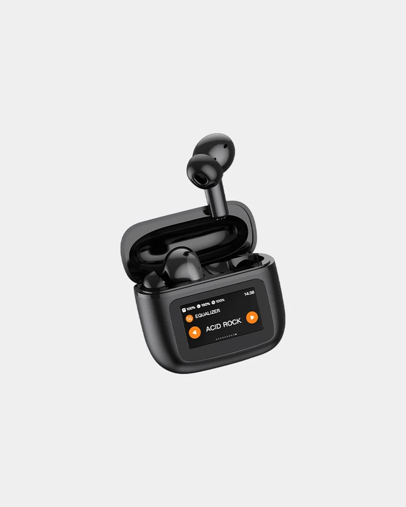Auriculares ANC con pantalla táctil para personalizar