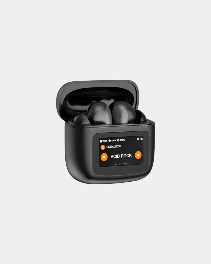 Auriculares ANC con pantalla táctil para personalizar