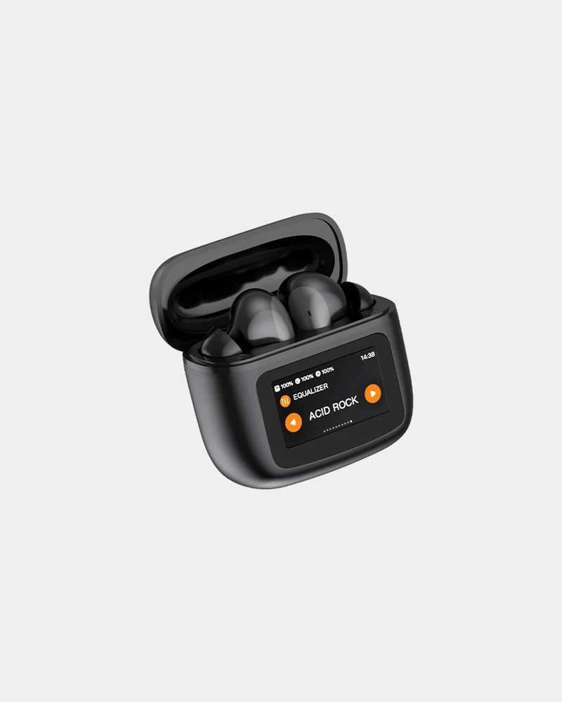 Auriculares ANC con pantalla táctil para personalizar