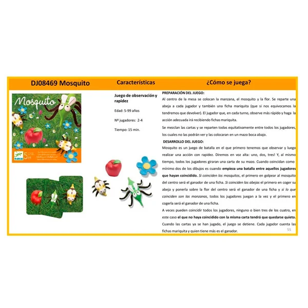 Juego Mosquito Djeco