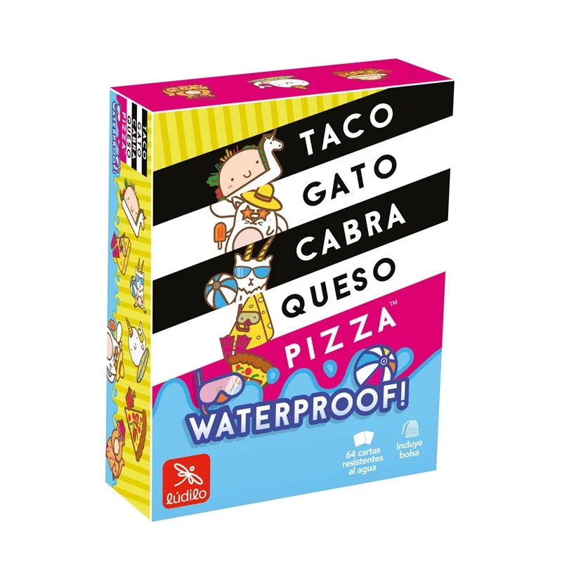 Taco Gato Cabra Queso Pizza Waterproof!
