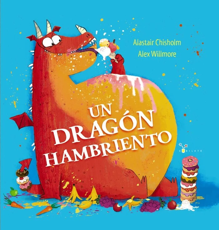 Un dragón muy hambriento