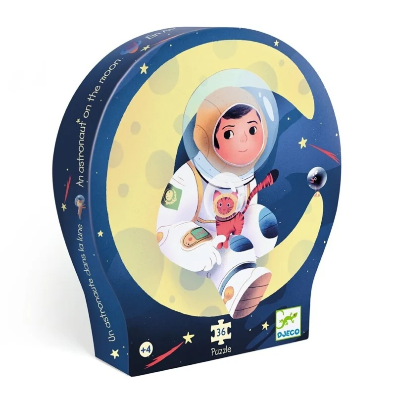 Puzzle silueta Astronauta - Djeco