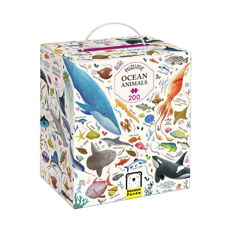 Puzzle animales del océano 200 pzs