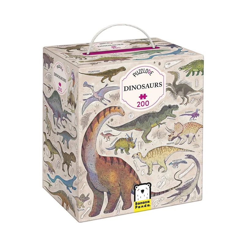 Puzzle dinosaurios 200 pzs