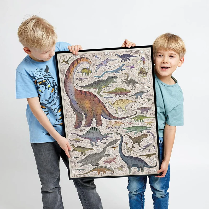 Puzzle dinosaurios 200 pzs