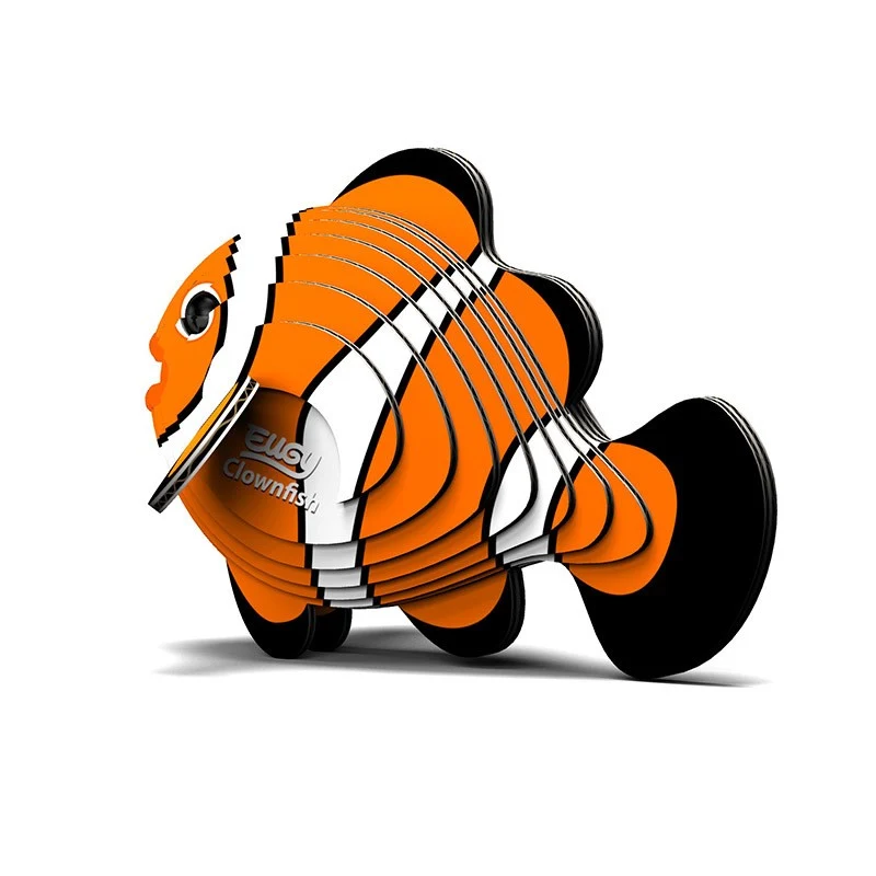 Mini puzzle 3D : Pez Payaso Eugy
