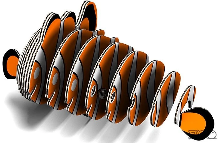 Mini puzzle 3D : Pez Payaso Eugy