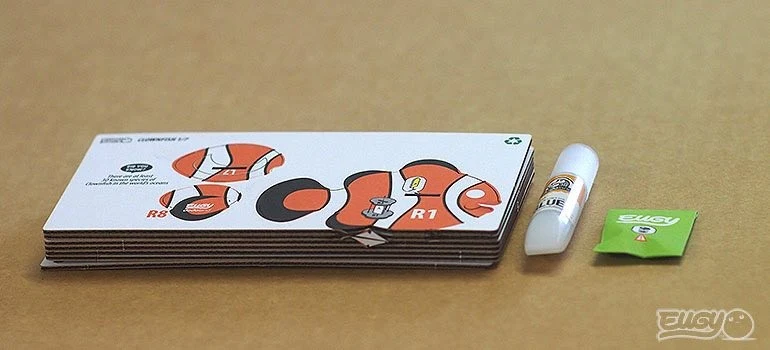 Mini puzzle 3D : Pez Payaso Eugy