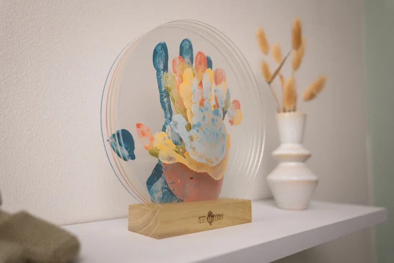 Marco manos familia "Colores de Familia"