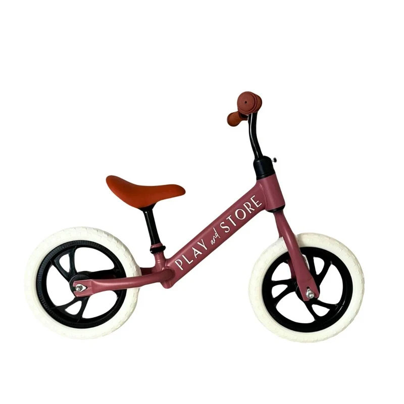 Bicicleta de Equilibrio Play and Store Cereza