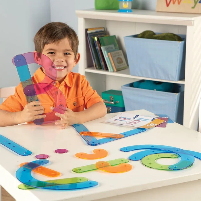 Set de construcción de letras con actividades - Learning Resources