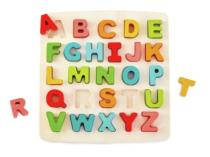 Puzzle del Alfabeto Madera