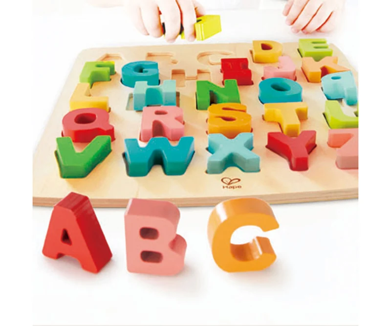 Puzzle del Alfabeto Madera