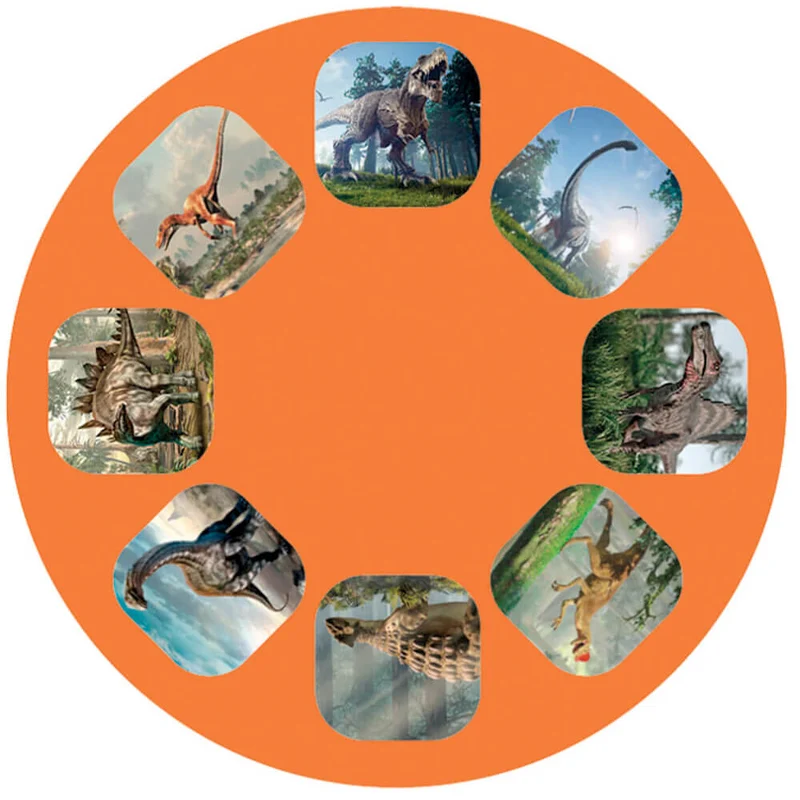 Linterna y proyector dinosaurios - Moses