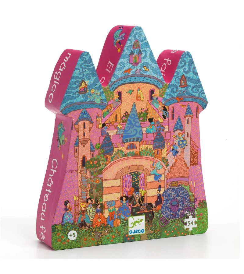 Puzzle silueta El Castillo - Djeco