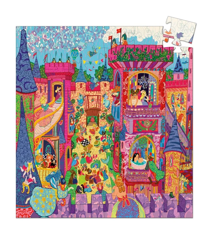 Puzzle silueta El Castillo - Djeco