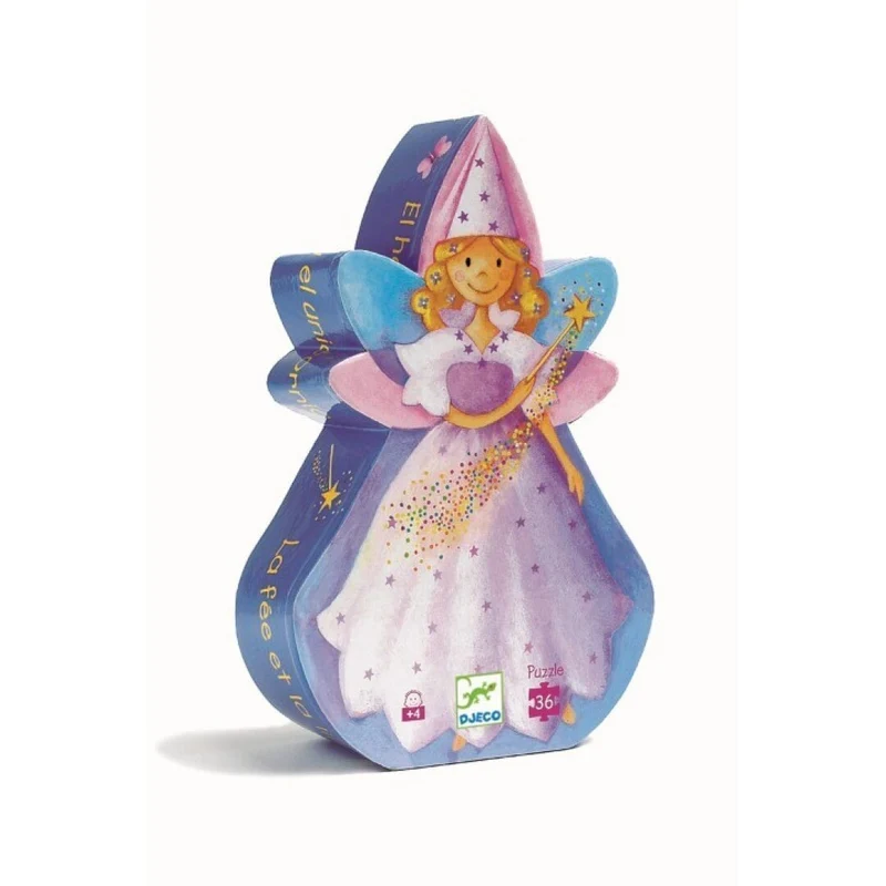 Puzzle silueta Hada - Djeco