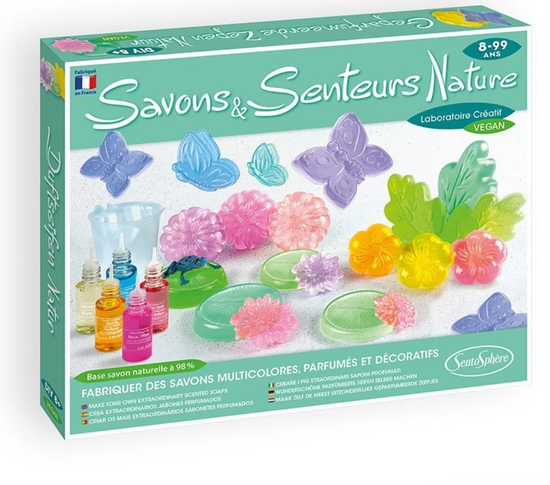 Kit para jabones de la naturaleza - Sentosphère