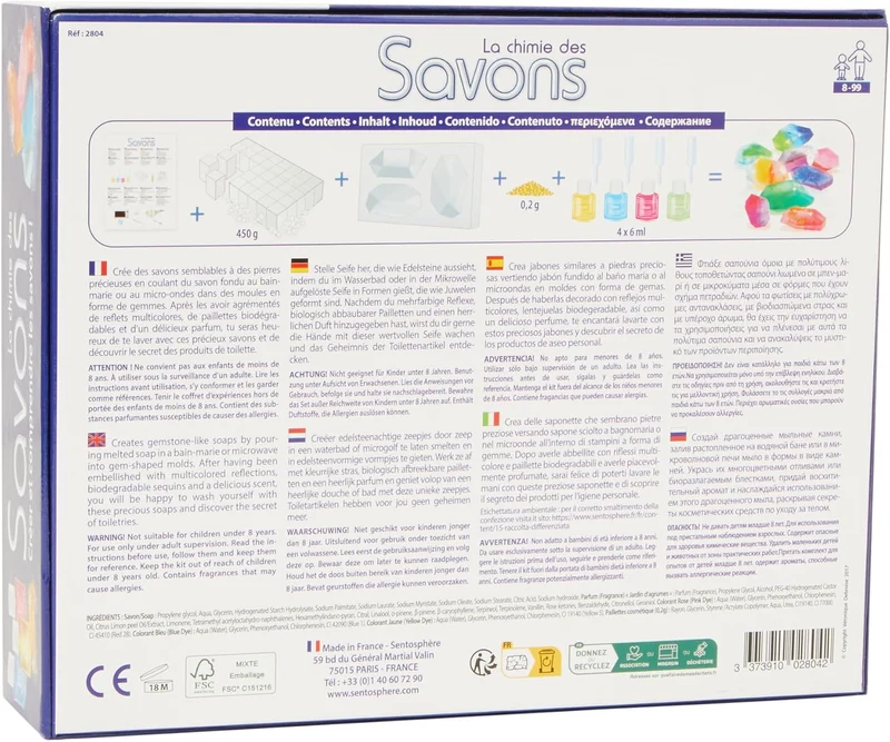 Kit Gemas de jabón - Sentosphère