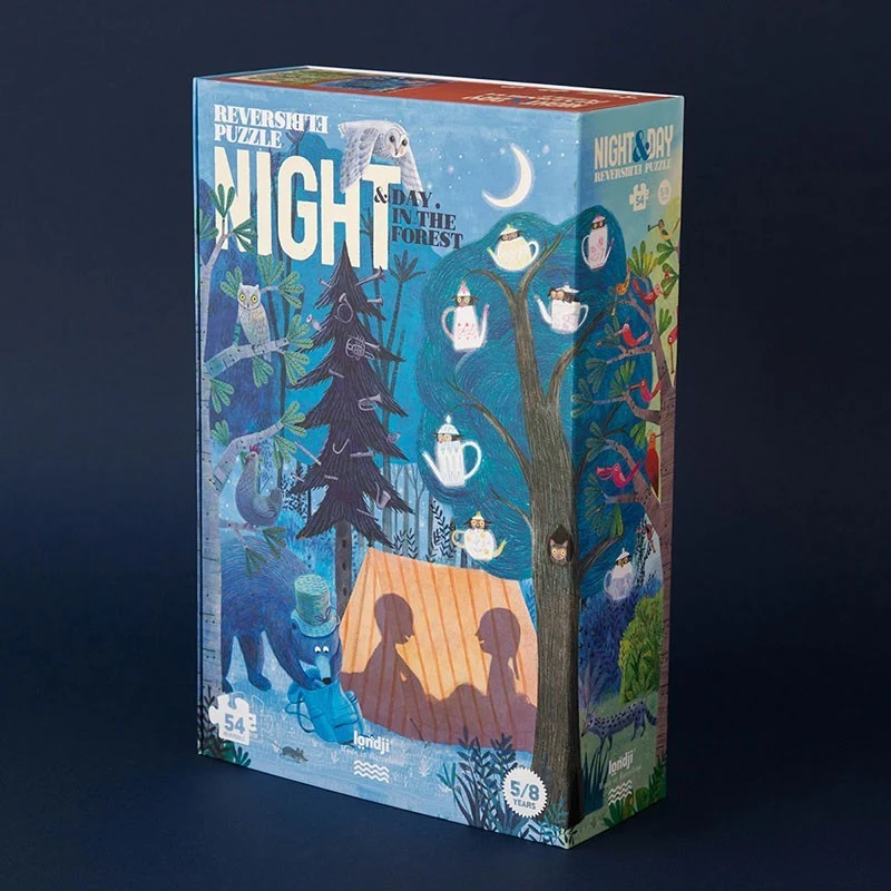 Puzzle Night and Day in the forest - Londji