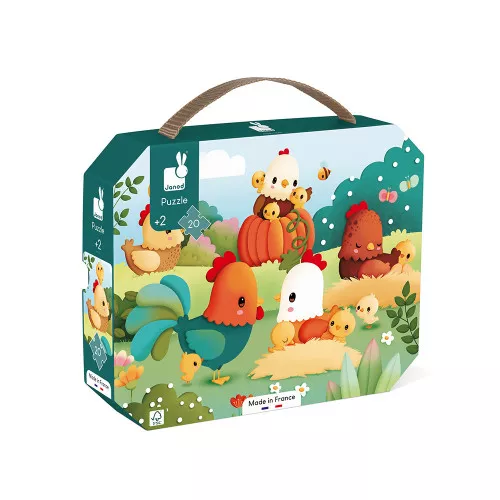 Puzzle Bienvenidos al Corral 20 pzs. - Janod