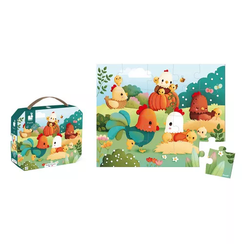 Puzzle Bienvenidos al Corral 20 pzs. - Janod